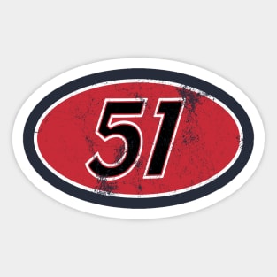 51 Sticker